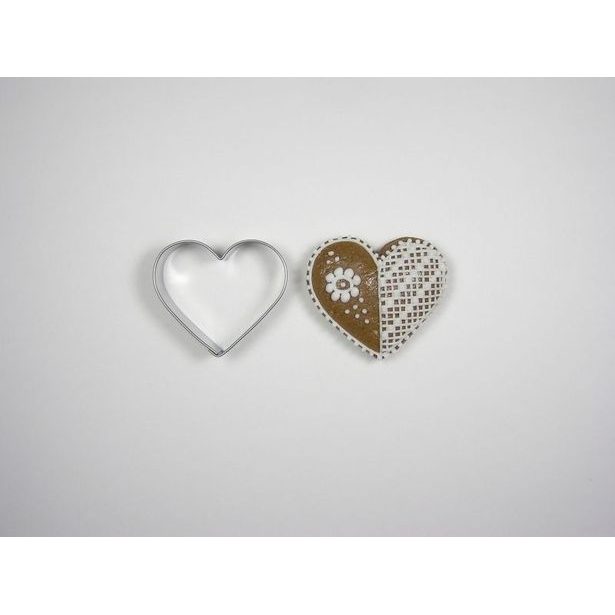 vykr.NR 0024 Srdíčko, 4x4,6cm