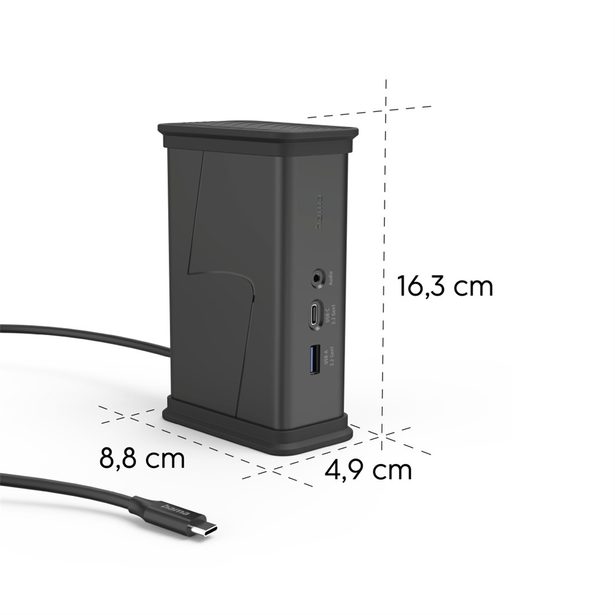 Hama UBS-C 3.2 Gen1hub Connect2Office, 9 portů