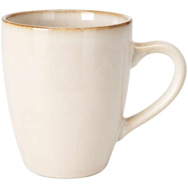 EXCELLENT HOUSEWARE Jídelní sada talířů kamenina 16 ks béžová KO-Q97001200