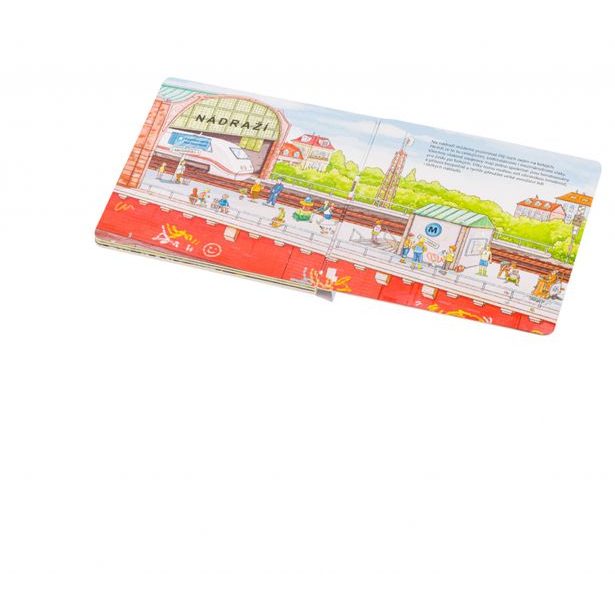 DOPRAVA NAD A POD ZEMÍ – Velkoformátová rozkládací kniha