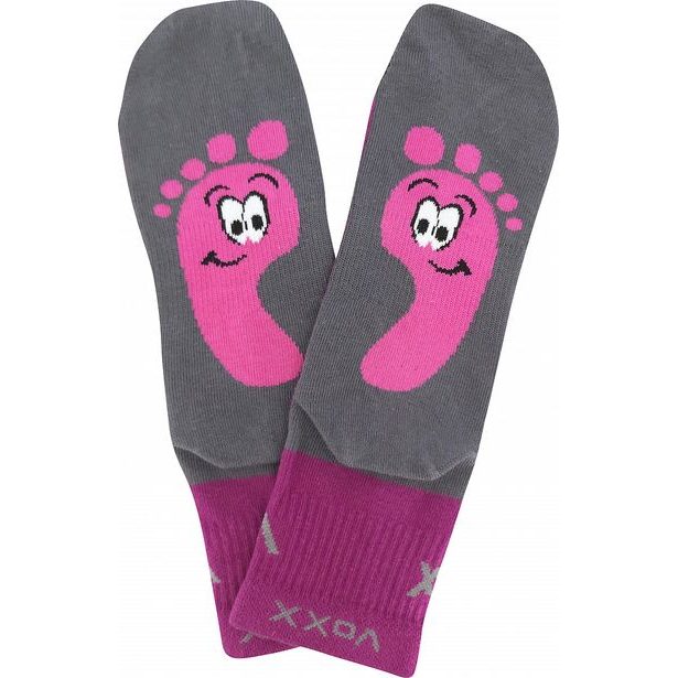 VoXX Dětské vysoké ponožky Barefootik - mix B holka