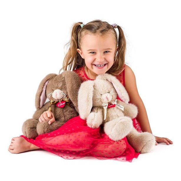 LUMPIN Králíček Cappuccino, 36 cm