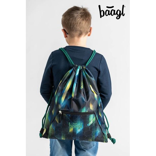 BAAGL SET 5 Zippy Fotbal Hráč: aktovka, penál, sáček, zástěra, peněženka