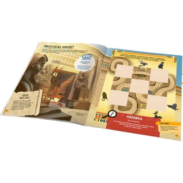 MISIA EGYPT – Pátraj a lúšti so samolepkami