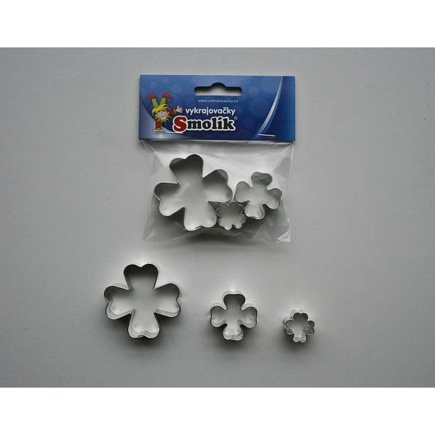 vykr. 0734 Čtyřlístky, sada-3ks