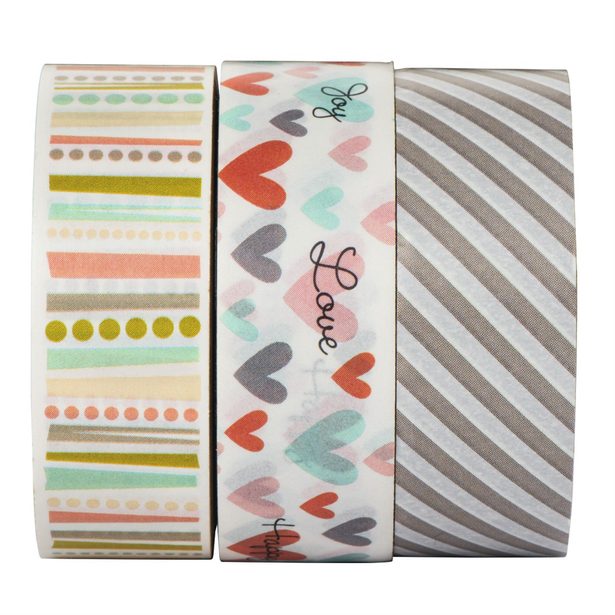 Hama lepící pásky pro kreativní tvorbu, různé motivy, balení 15 setů (cena je uvedená za 1 set)