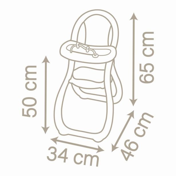 BN Jídelní židlička pro panenky