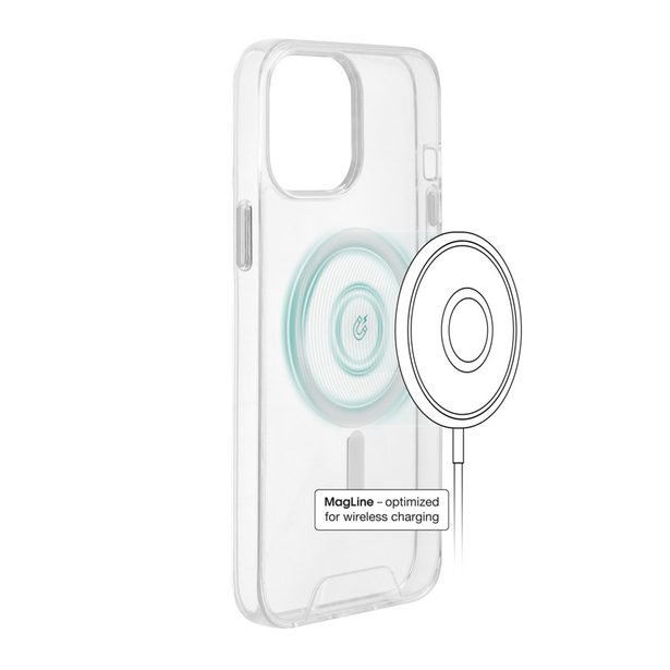Hama MagCase Safety, kryt pro Apple iPhone 12 Pro Max, průhledný