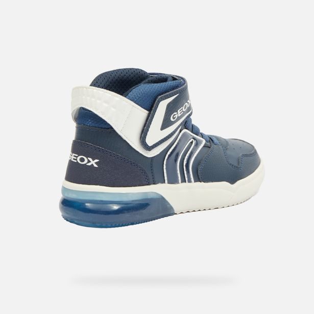Modré chlapecké tenisky Geox Grayjay