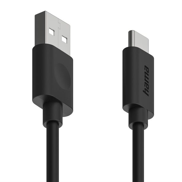 Hama USB 2.0 kabel typ A-C, 1,2 m, Ecosential