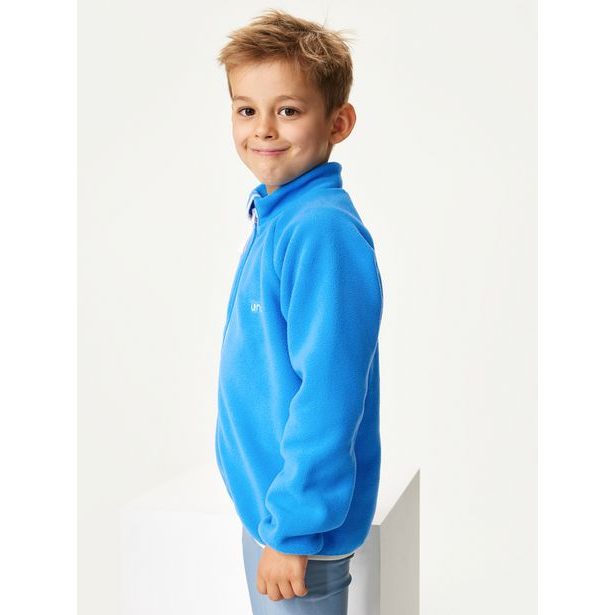 Dětská fleecová mikina, Tm. Modrá