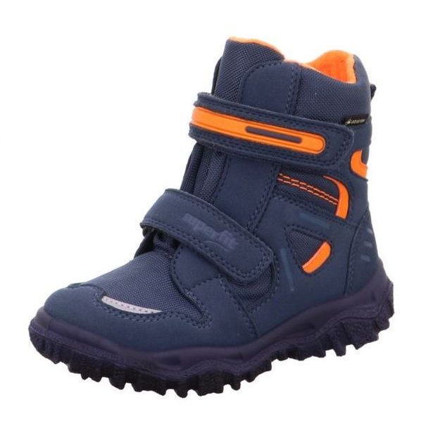 Zimní boty Superfit 1-809080-8010 HUSKY1 modrá/oranžová