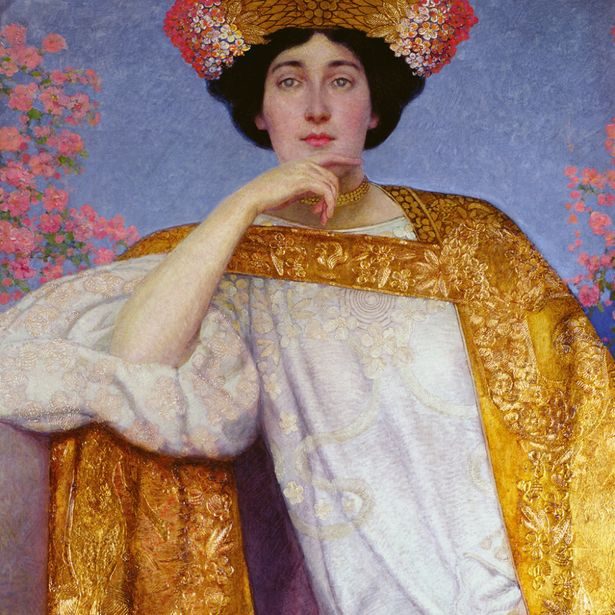 NOTIQUE Poznámkový kalendář Gustav Klimt 2027, 30 x 30 cm