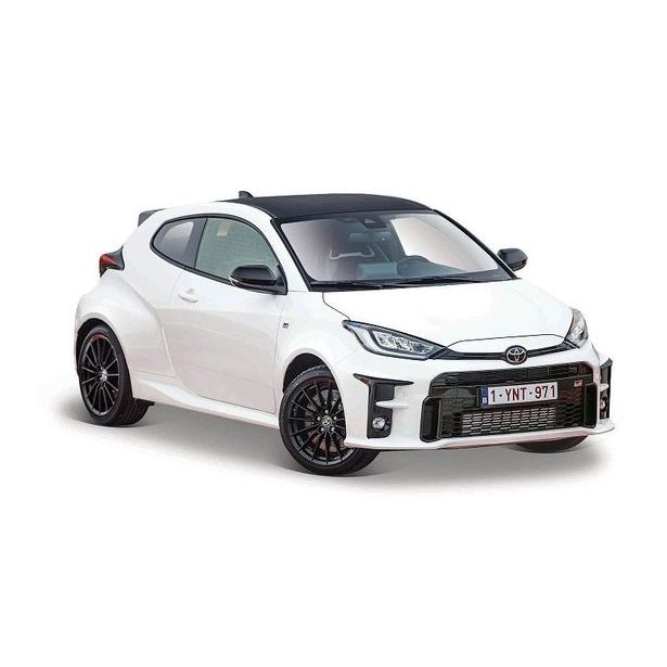 Maisto Maisto - 2021 Toyota GR Yaris, bílá, 1:24
