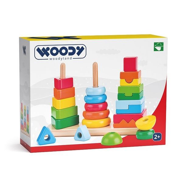 Set skládacích věží