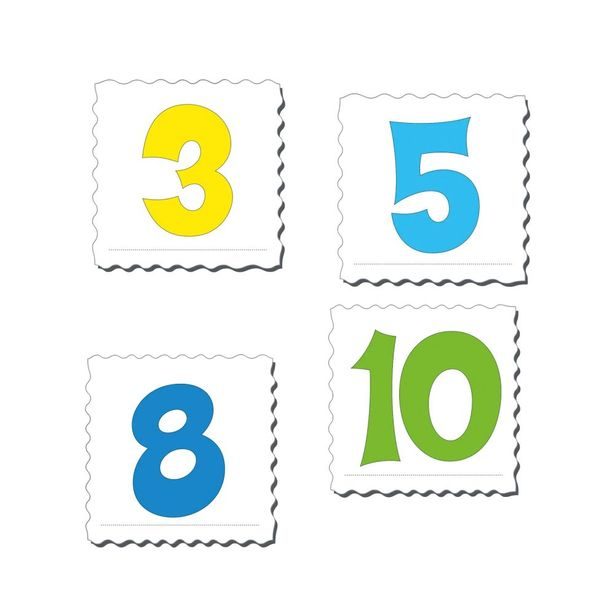 ČÍSLA 1-10 10 d. EDU Puzzle