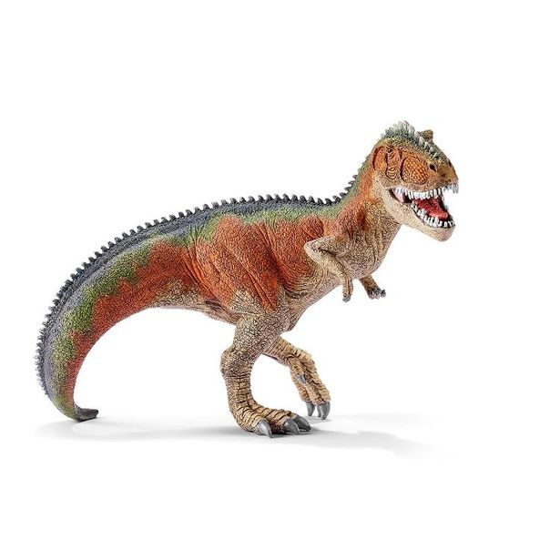 Prehistorické zvieratko - Giganotosaurus oranžový s pohyblivou čeľusťou