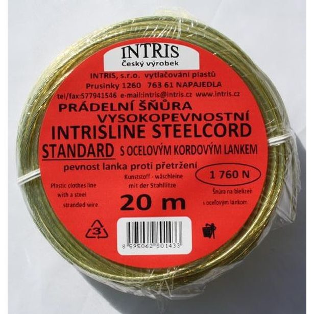 šňůra 20m LANKO OCEL, STANDARD