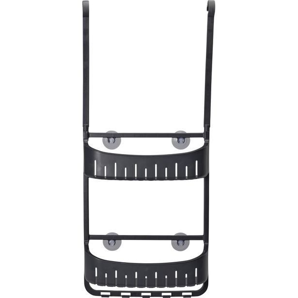 BATHROOM SOLUTIONS Regál koupelnový závěsný s přísavkami béžový KO-C80653830cern