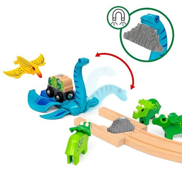BRIO Dinosauří deluxe vlaková sada