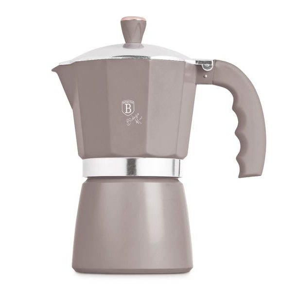 BERLINGERHAUS Konvice na espresso 9 šálků Taupe Collection BH-8570