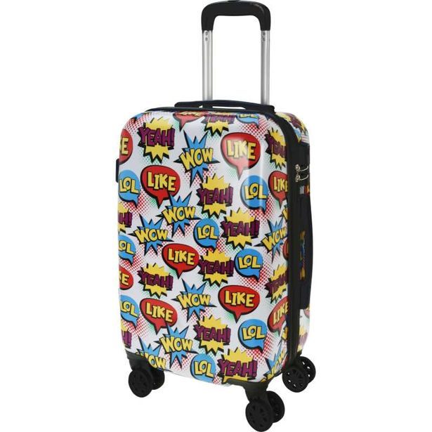 PROWORLD Kufr cestovní na kolečkách sada 2 ks motiv pop art KO-DG9001030