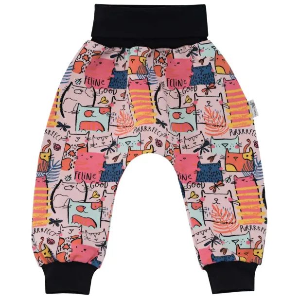 ESITO Dětské tepláky Kočičí mejdan