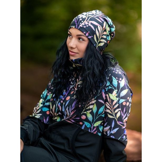 Unuo, Dámská čepice fleecová spadená, Podzimní bobule