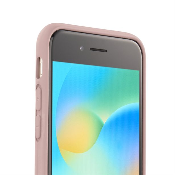 Hama Fantastic Feel, kryt pro Apple iPhone 7/8/SE 2020/SE 2022, hebký povrch, barva nude