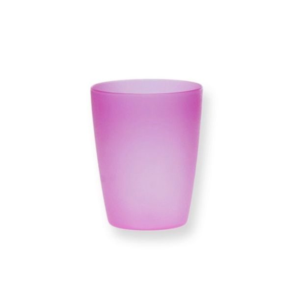 kelímek 0,3l (d75,h.90mm)průsvit.matný plast