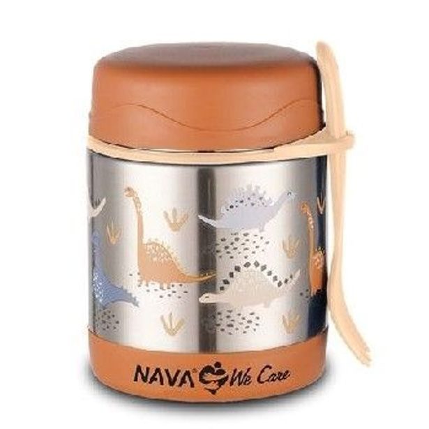 termoska jídlovka 0,35l NR, DINOSAURUS, d 8,8x12cm, 6hod.