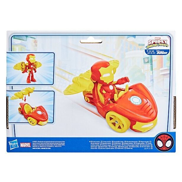 HASBRO - Spiderman HASBRO - Spider-Man Spidey a jeho úžasní přátelé Základní vozidlo Iron Man