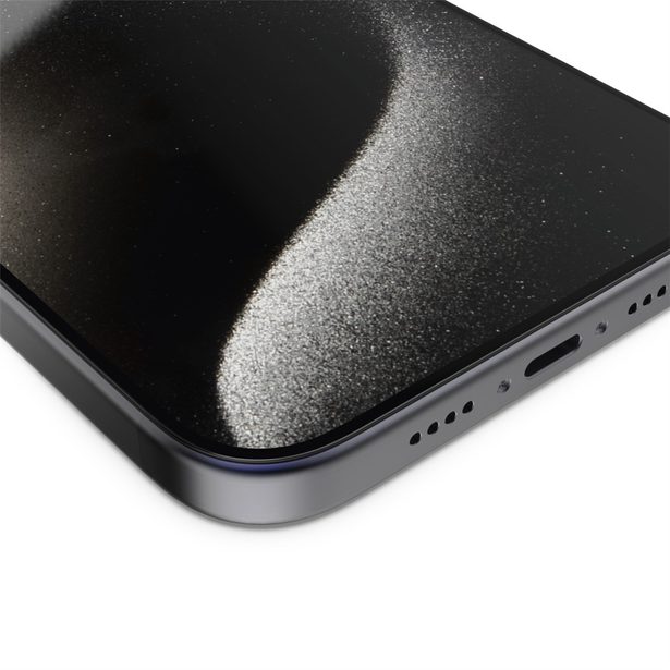 Hama Super Hybrid, nerozbitné ochranné sklo na displej pro Apple iPhone 16 Pro Max, licence D3O®