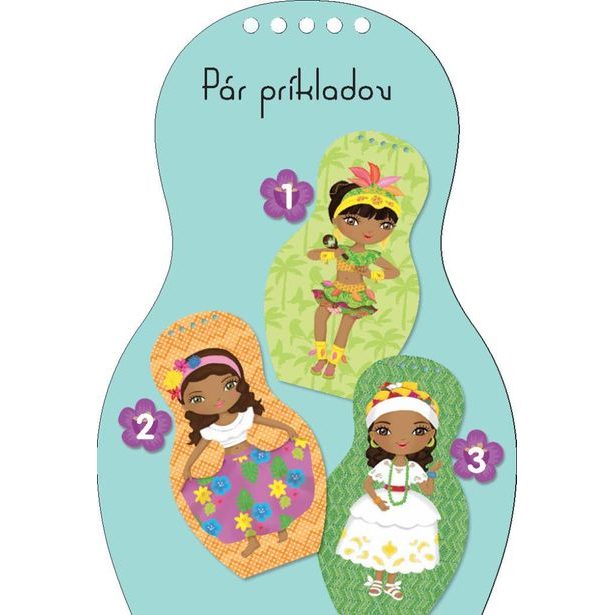 Obliekame brazílske bábiky ISABELA – Maľovanky