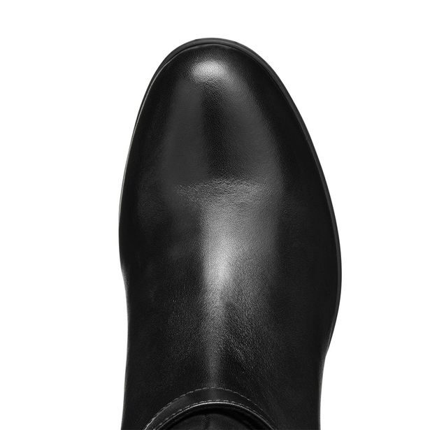 Černé dámské kozačky Geox Walk Pleasure 55