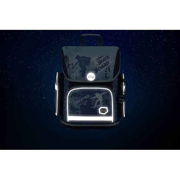 BAAGL Školní aktovka Ergo Skateboard Baagl