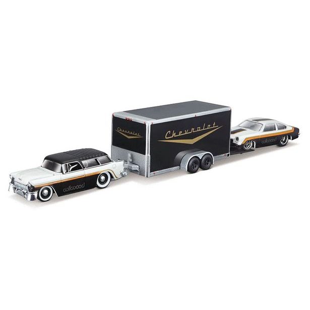 Maisto Maisto - Design Team Haulers, 1955 Chevrolet Nomad + 1971 Chevrolet Vega, 1:64