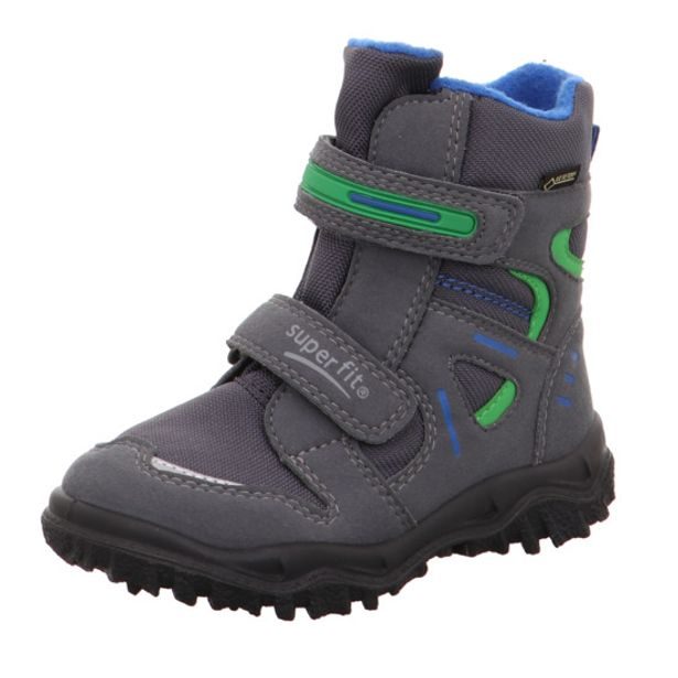 Dětské zimní boty Superfit 3-09080-20 HUSKY šedo/zelená