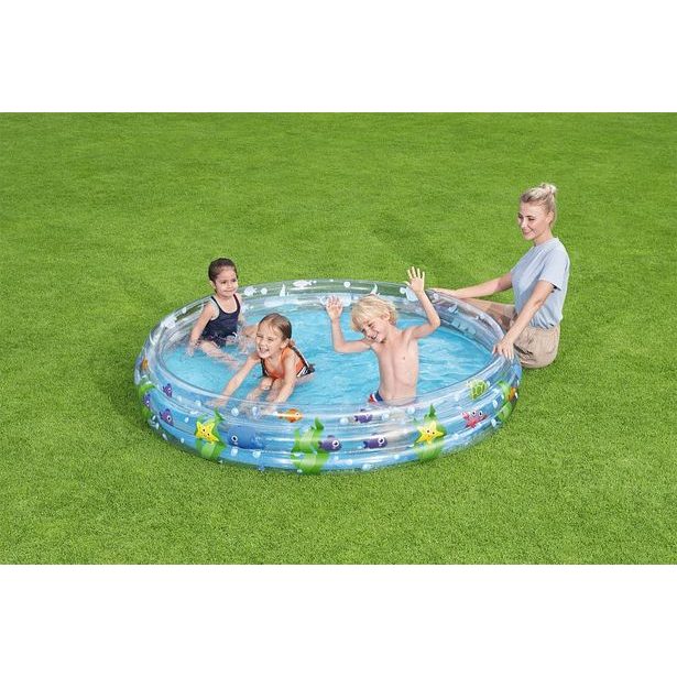 Nafukovací bazének s motivem rybiček, 152x30cm