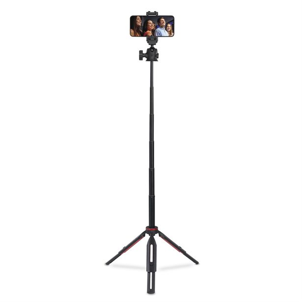 Hama Solid 80 Ball univerzální stativ / selfie tyč, Bluetooth dálková spoušť