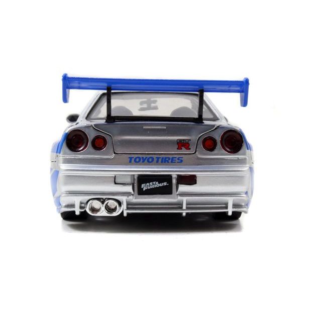 Rychle a zběsile auto 2002 Nissan Skyline 1:24
