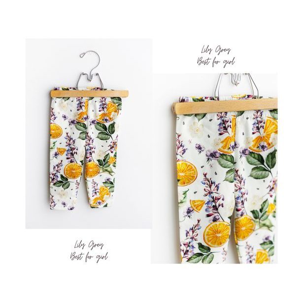 3/4 Legíny Lily Grey - Citrus