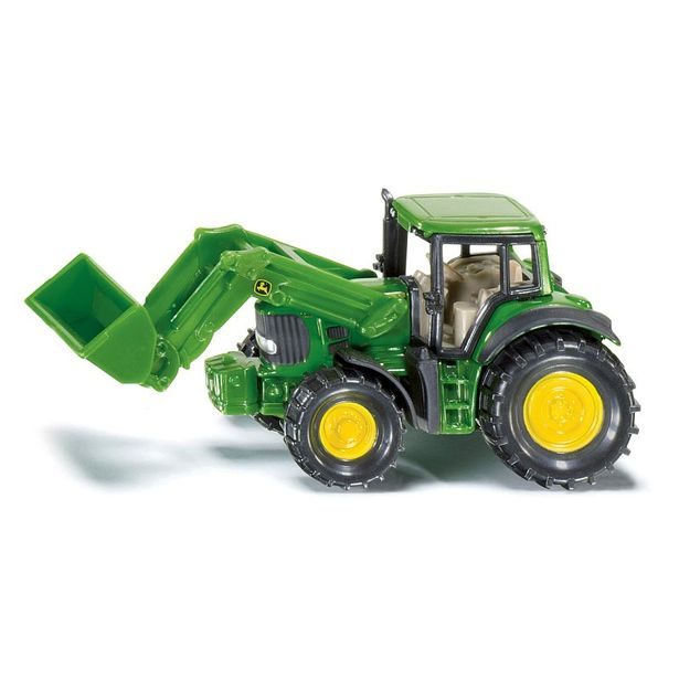 SIKU Blister-Traktor John Deere s nakladačom