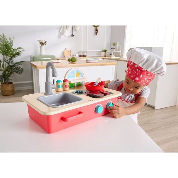 Hape Mini kuchyňka pro malé šéfkuchaře