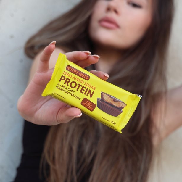 TOPNATUR Protein. košíčky mléčná čokoláda s arašídovým máslem