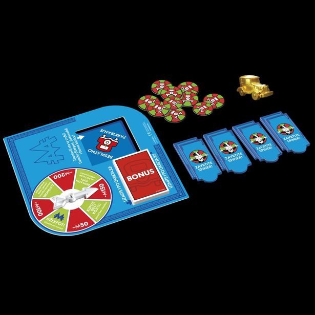 HASBRO - MONOPOLY ROZŠÍŘENÍ JACKPOT, bezplatné parkování CZ verze