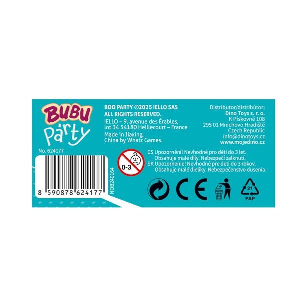 BUBU PÁRTY Dětská hra