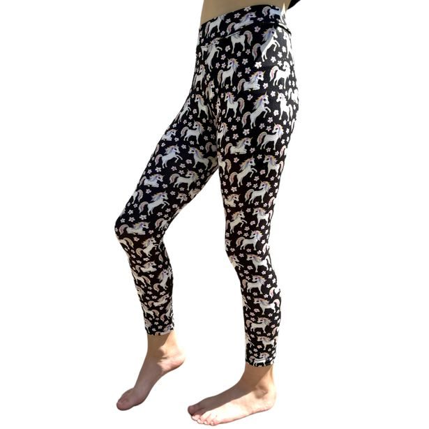 Dívčí funkční legíny - Jednorožci