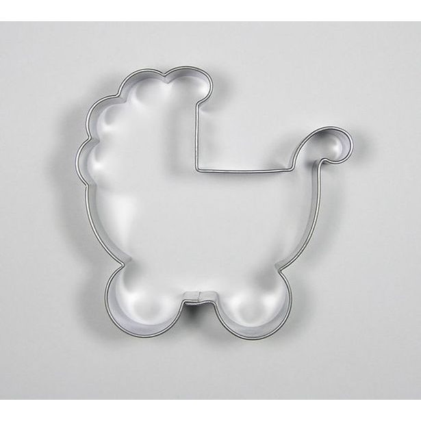 vykr.NR 0246 Kočárek, 6x6,2cm