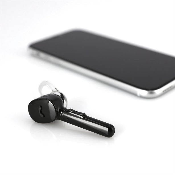 Hama MyVoice1300, Bluetooth headset mono, pro 2 zařízení, Siri, Google Ass., nabíjecí stanice